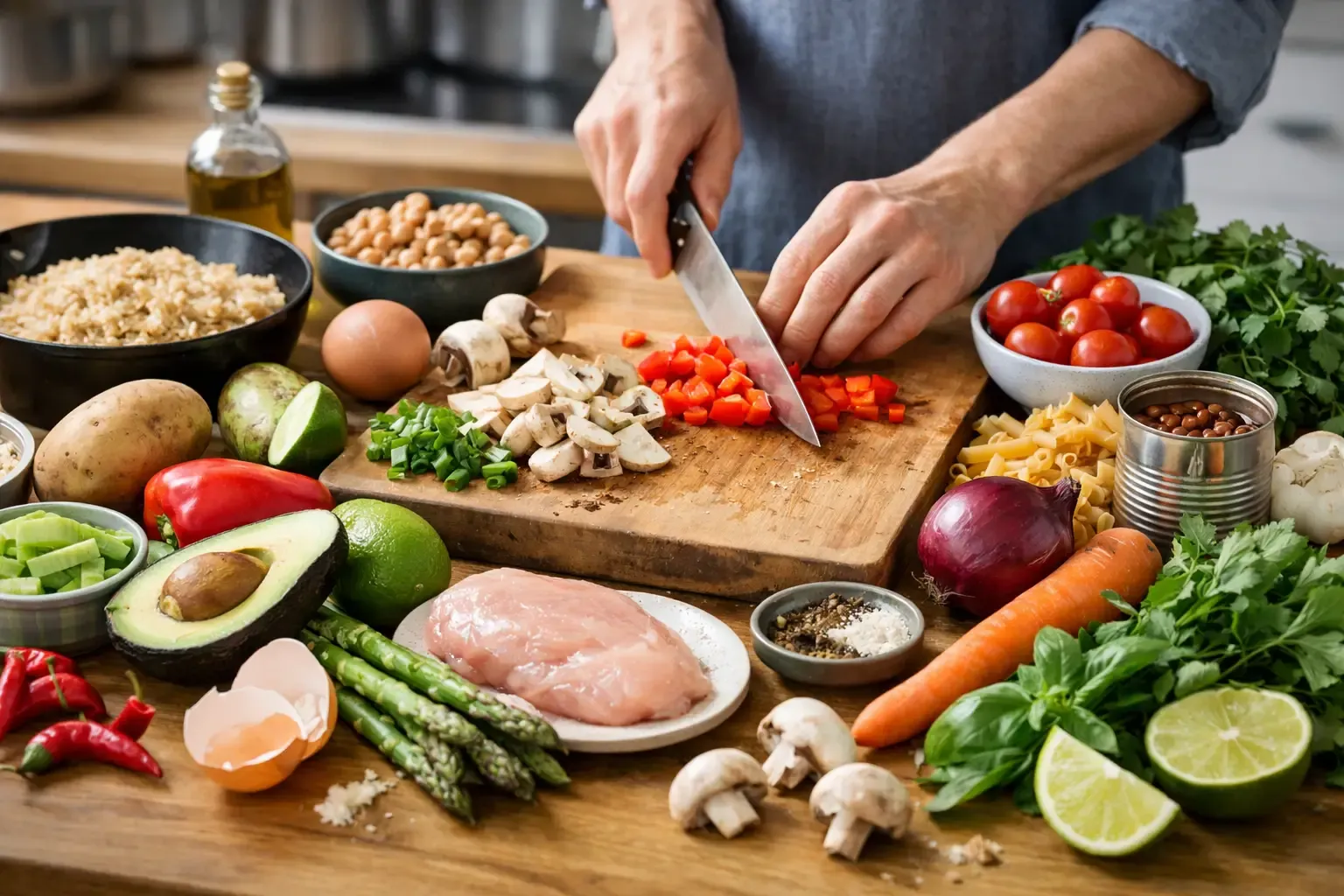 How to Cook Dinner From Random Ingredients