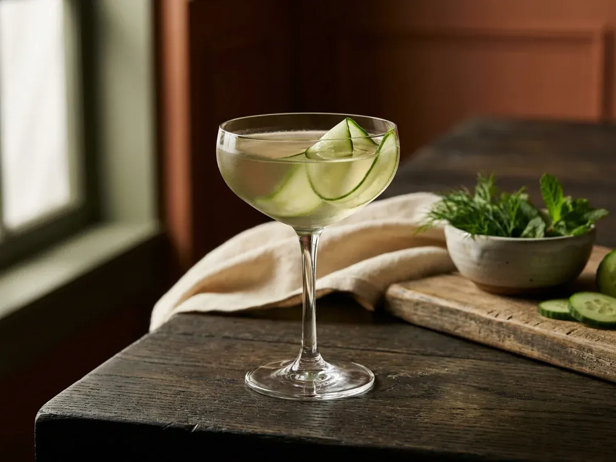 Cucumber Gin Gimlet