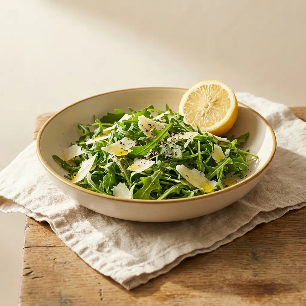 A bright plated lunch on a wooden table