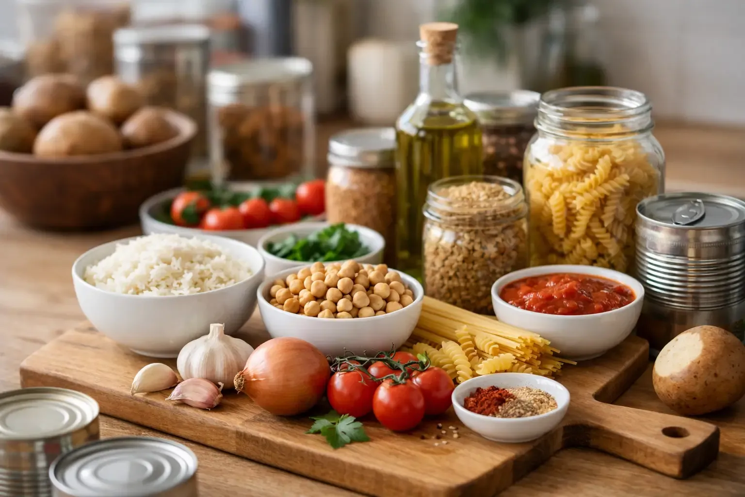 How to Plan Dinners From Your Pantry