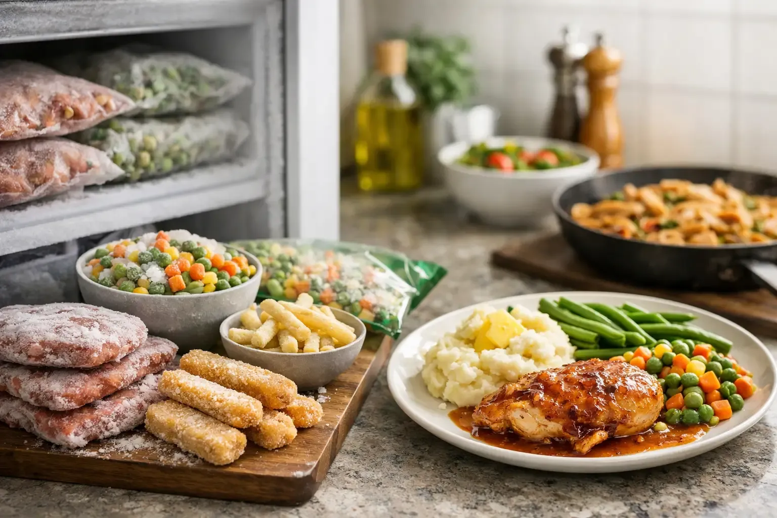 How to Turn Freezer Items Into Real Dinners